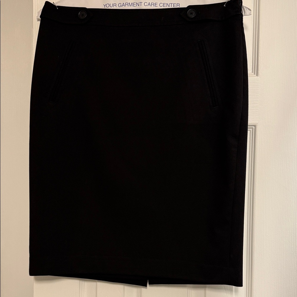 LOFT Black Pencil Skirt